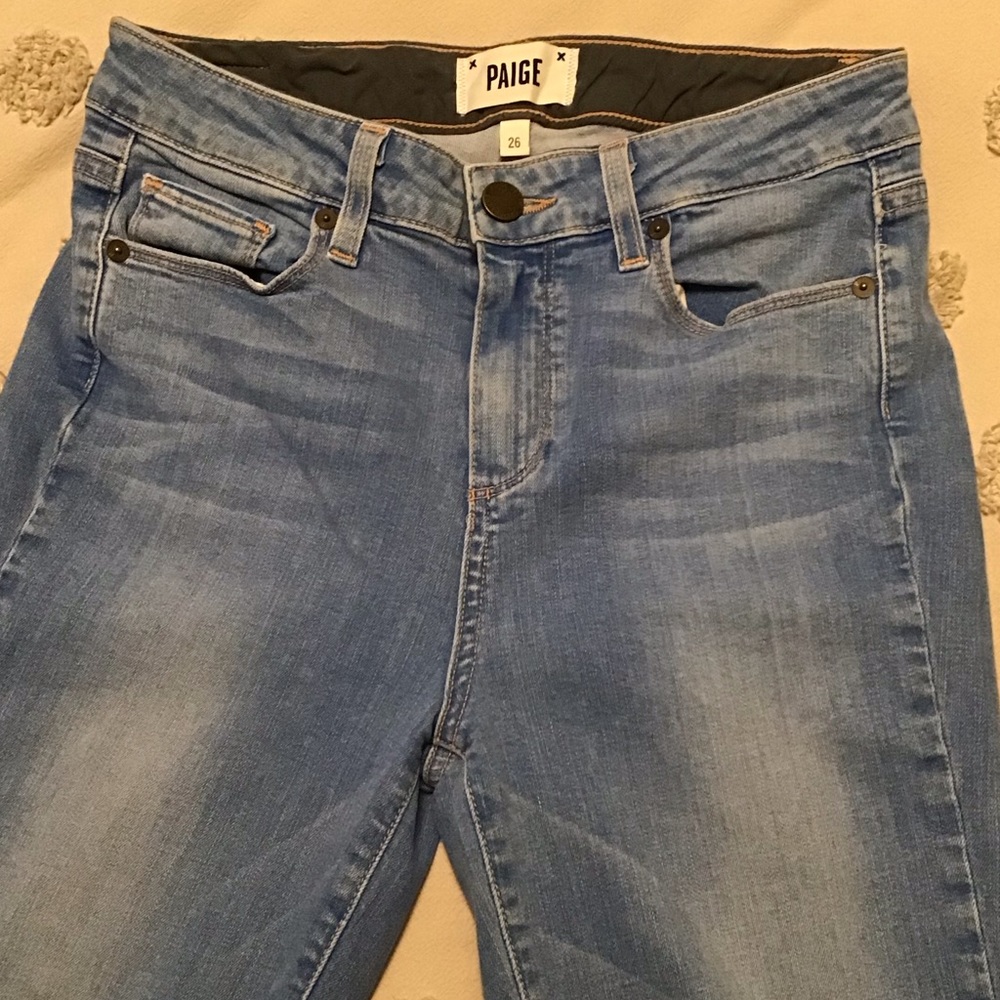 PAIGE Hoxton Ultra Skinny Jeans. Size 26